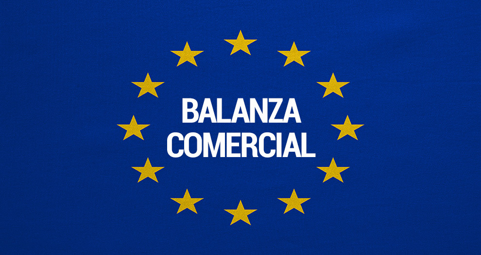 La eurozona registró en febrero un superávit de la balanza comercial de 18.900 millones