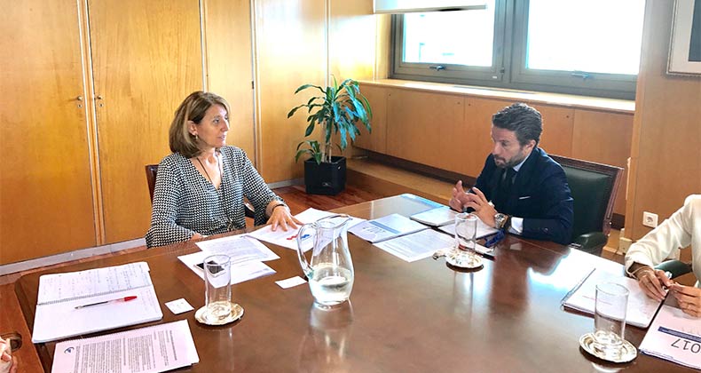 Faconauto se reúne con la secretaria general de Industria y de la Pequeña y Mediana Empresa, Begoña Cristeto