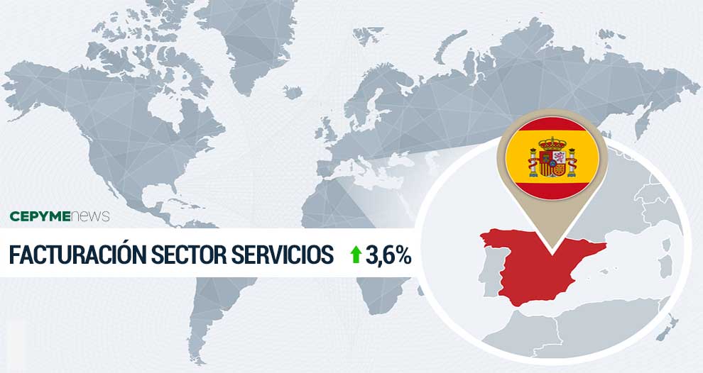 La facturación del sector servicios modera su crecimiento en abril al 3,6%