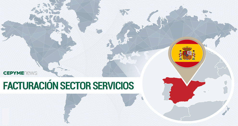 La facturación del sector servicios desacelera su crecimiento en febrero y suma 54 meses de alzas