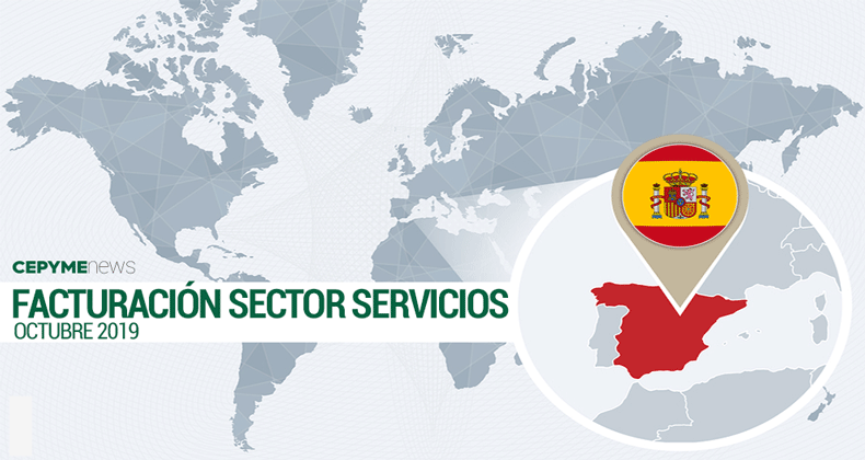 La facturación del sector servicios sube un 3,9% en octubre y encadena 74 meses de ascensos