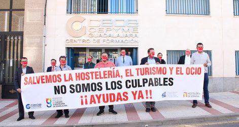 federacion-provincial-turismo-hosteleria-guadalajara-se-concentra-apoyar-sector-turismo-ocio-ocio-nocturno-provincia