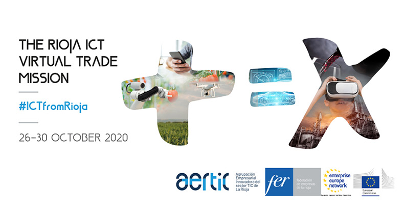 La FER y AERTIC organizan THE RIOJA ICT VIRTUAL TRADE MISSION para ayudar a sus empresas a internacionalizarse, a través de la fortaleza de la colaboración