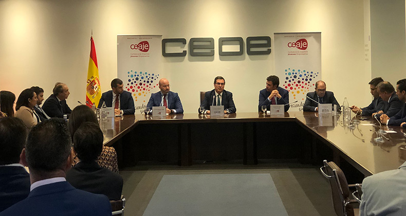 Fermín Albaladejo, reelegido por unanimidad presidente de CEAJE
