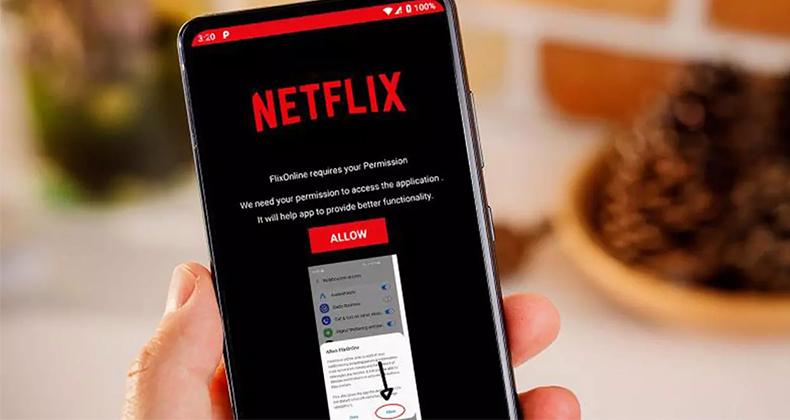 FlixOnline: una aplicación maliciosa para Android disfrazada de «Netflix» que se propaga a través de mensajes de WhatsApp