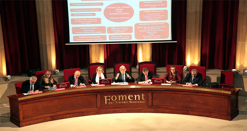 Foment defiende una fiscalidad competitiva y ajustes presupuestarios que impulsen la actividad empresarial