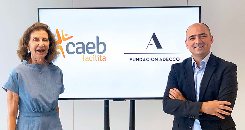 Fundación Adecco se suma a ‘CAEB Facilita’ para favorecer la integración laboral de personas desfavorecidas o en riesgo de exclusión social