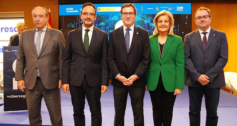 Fundación CEOE e INCIBE presentan el proyecto +Ciberseguridad para aumentar la protección digital del tejido empresarial