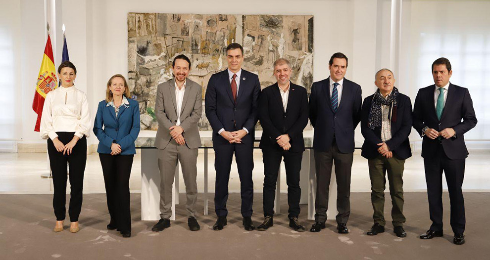 Gobierno, empresarios y sindicatos reanudan el diálogo social en materia de empleo