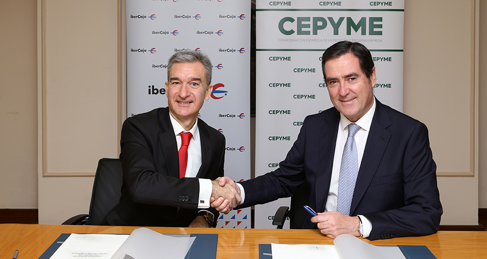 IBERCAJA y CEPYME colaborarán en su apoyo a pymes y autónomos con distintas iniciativas y actividades