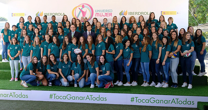 Iberdrola renueva su apoyo al programa de impulso al deporte femenino universo mujer