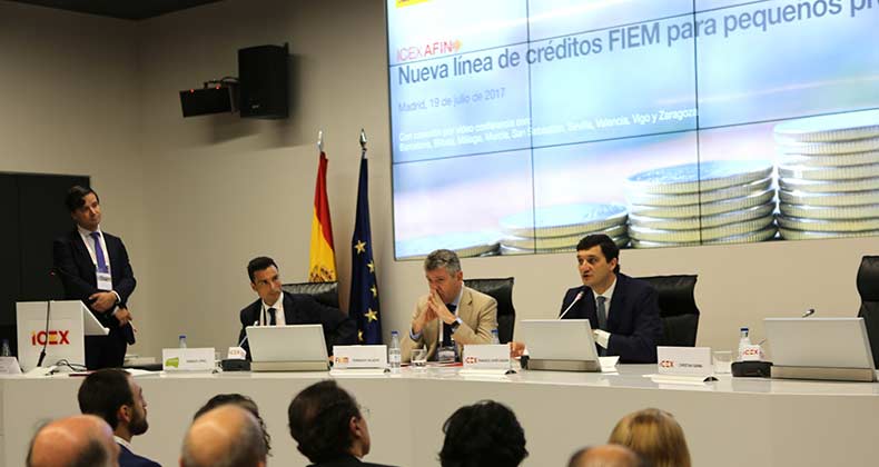 ICEX presenta la nueva Línea de crédito FIEM para pequeños proyectos