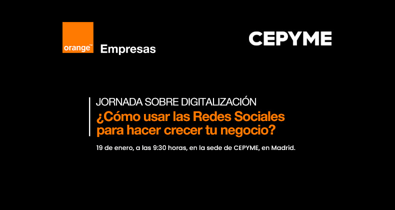 Jornada gratuita. ¿Cómo usar las redes sociales para hacer crecer tu negocio?