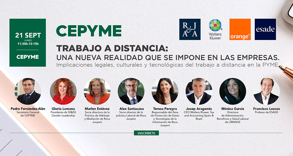 Jornada gratuita sobre el trabajo a distancia en las pymes