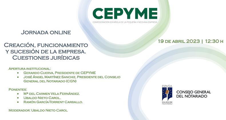 Jornada sobre la creación, funcionamiento y sucesión en la empresa