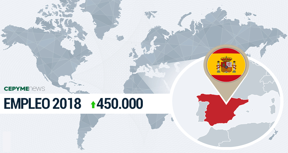 La creación de empleo se saldará en 2018 con 450.000 nuevos puestos de trabajo, 50.000 menos que en 2017
