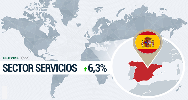 La facturación del sector servicios se dispara un 6,2%