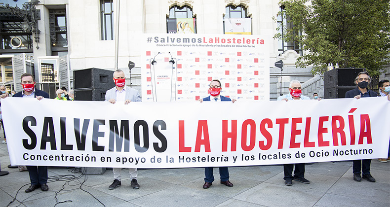 La hostelería española clama unida por la salvación del sector
