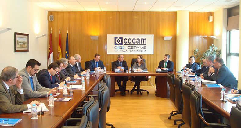 La Junta Directiva de CECAM traslada a la secretaria general de CEOE las preocupaciones de los empresarios de Castilla-La Mancha