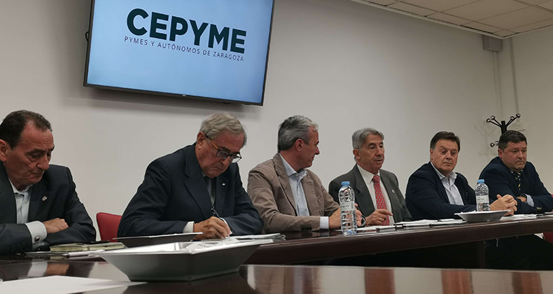 la-junta-directiva-cepyme-se-reune-alcalde-zaragoza