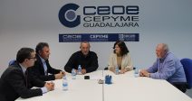 la-presidenta-ceoe-cepyme-guadalajara-los-secretarios-generales-ugy-ccoo-mantienen-encuentro-abogando-dialogo-social