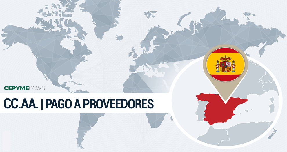 Las CC.AA. mejoran el plazo de pago a proveedores y reducen su deuda comercial en un 8,87%