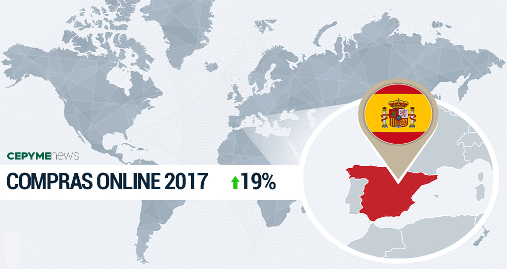 Los españoles elevarán un 19% sus compras ‘online’ en 2017, hasta los 29.376 millones