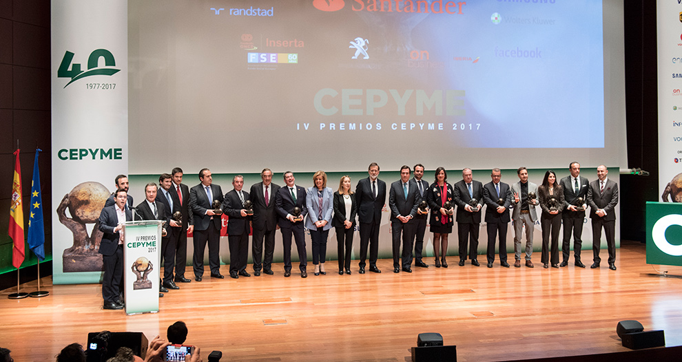Magapor, premio CEPYME 2017 a la Pyme del Año