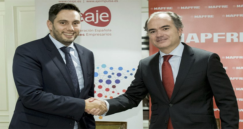 Mapfre firma un acuerdo de colaboración con la Confederación Española de Jóvenes Empresarios