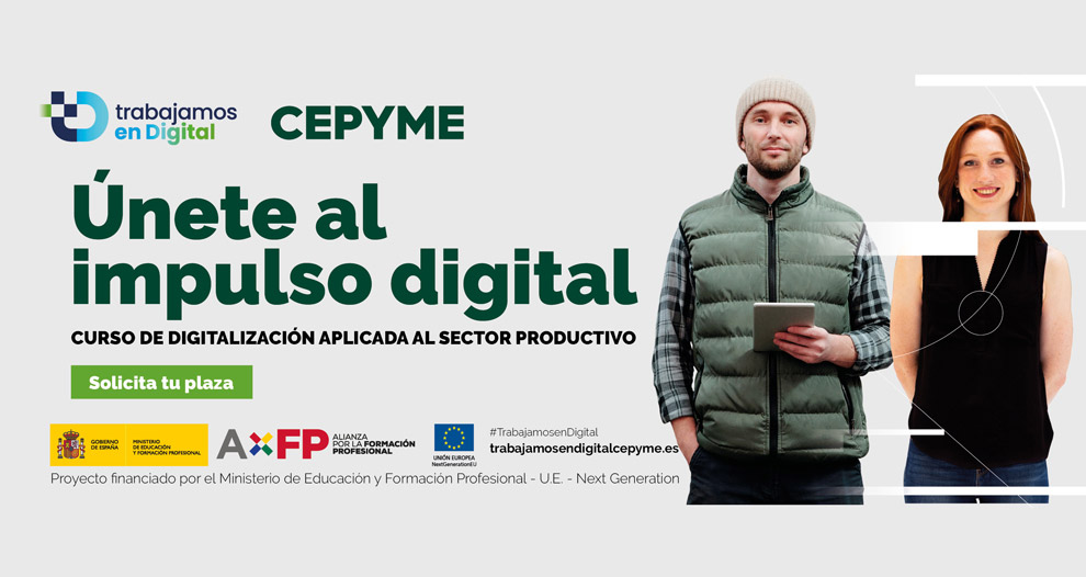 Más de 5.000 alumnos ya se han inscrito en el curso de digitalización de CEPYME