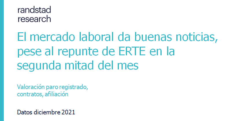 El mercado laboral da buenas noticias, pese al repunte de ERTE en la segunda mitad del mes