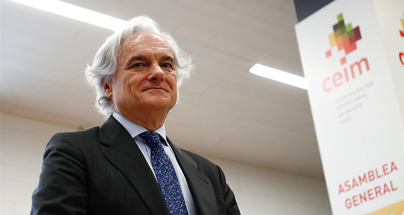 Miguel Garrido de la Cierva, nuevo presidente de la patronal madrileña