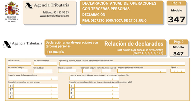 Modelo 347: errores frecuentes en operaciones con terceros que disparan revisiones