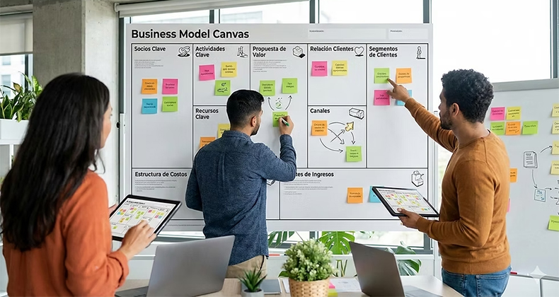 Modelo Canvas para emprendedores: ejemplos y guía completa
