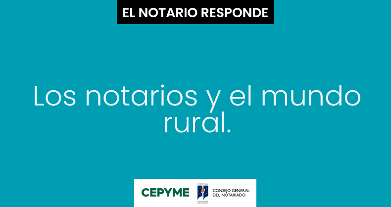 Los notarios y el mundo rural