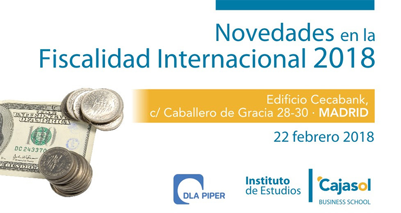 Novedades en el Ambito de la Fiscalidad Internacional para 2018