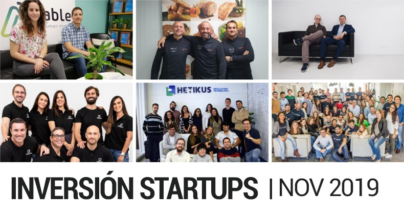 Noviembre cierra con más de 132M€ invertidos en startups en España