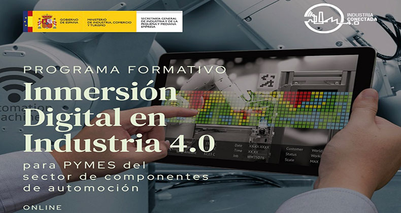 Nuevo programa de «Inmersión Digital en la Industria 4.0» para mejorar la competitividad post-COVID
