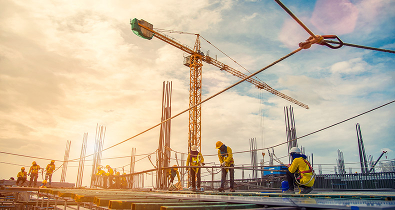El peso de los sectores de la construcción e inmobiliario en las nuevas sociedades mercantiles retrocede ligeramente en 2019
