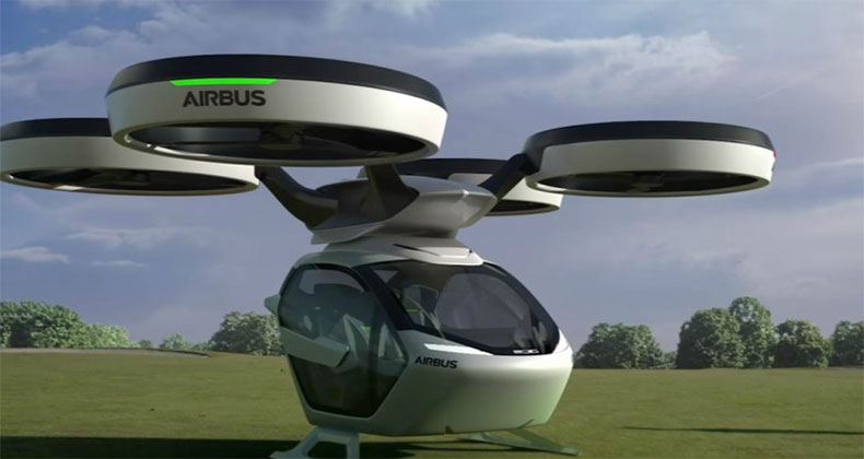 Pop.up, el vehículo de Airbus para evitar los atascos en las grandes ciudades