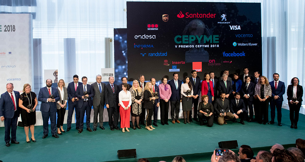 Los Premios CEPYME 2019 se entregarán el próximo 6 de noviembre