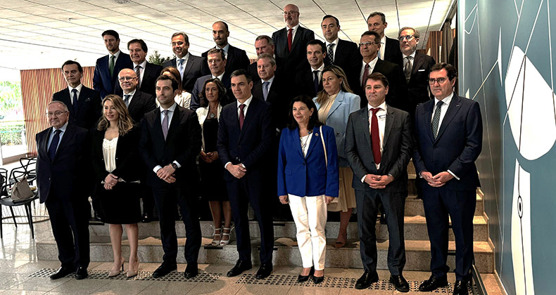 El presidente de CEOE, Antonio Garamendi, destaca el potencial de las empresas españolas ante Lula da Silva y Pedro Sánchez
