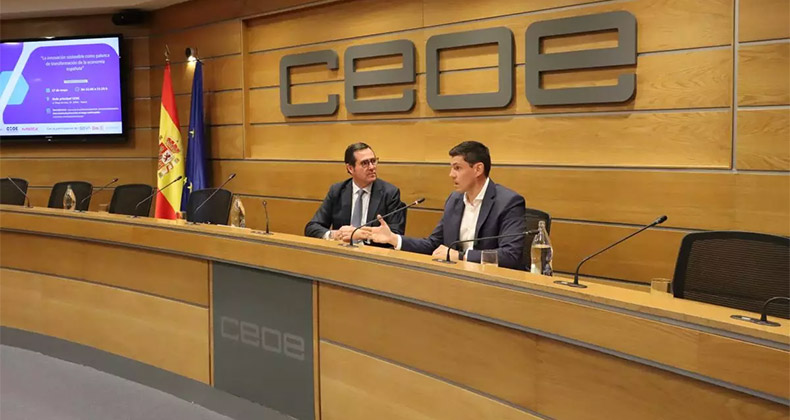 El presidente de CEOE reclama mayor inversión y formación en innovación como palancas clave de futuro