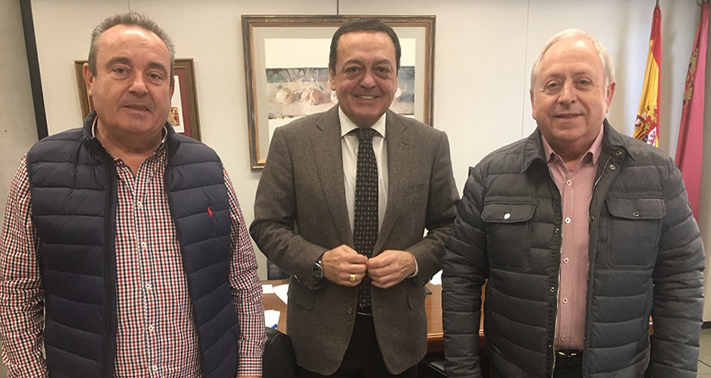 El presidente de CROEM y los secretarios generales de UGT y CCOO reivindican el diálogo social en su primera reunión de 2020