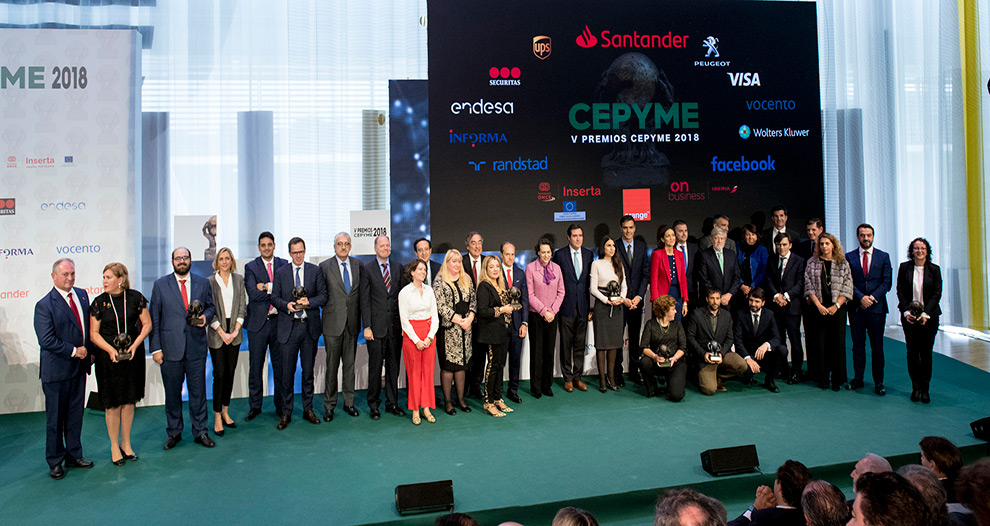 Las pymes españolas podrán presentar su candidatura a los VI Premios CEPYME hasta el próximo 31 de julio.