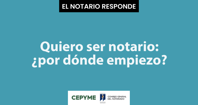 Quiero ser notario: ¿por dónde empiezo?