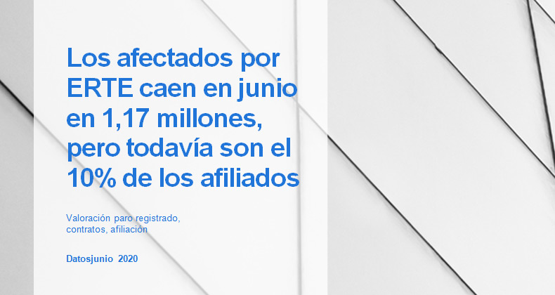 Randstad Research: Valoración datos paro junio 2020