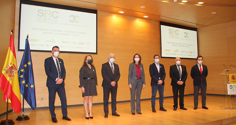 Reyes Maroto anuncia la creación de un Consejo Asesor del Comercio Minorista en la clausura de Spain Retail Congress