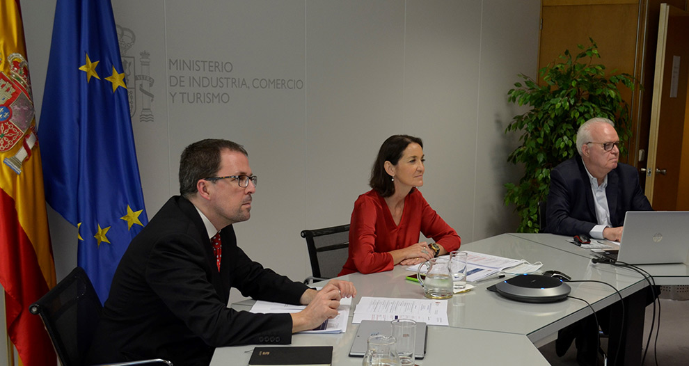 Reyes Maroto sitúa a las pymes como centro y motor de la recuperación económica