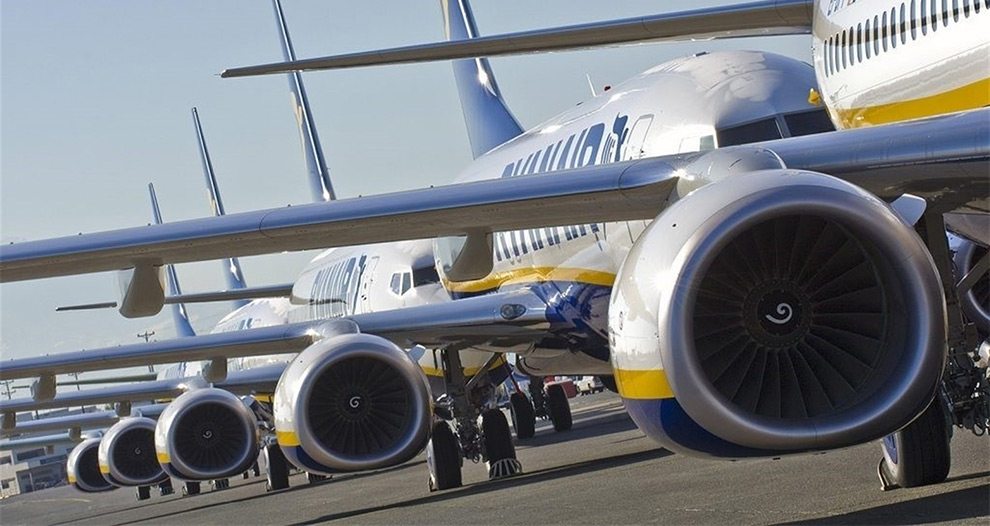 Ryanair cancela más de 2.000 vuelos hasta finales de octubre